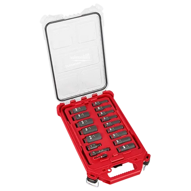 MILWAUKEE 49-66-6800 3/8 DRIVE 17PC SAE PACKOUT IMPACT SOCKET SET