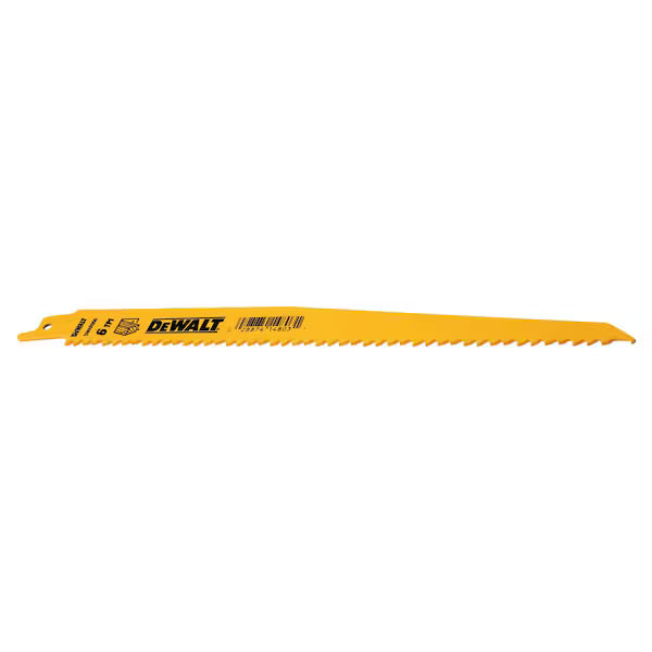 DeWalt DW4803B25 9IN 6TPI TAPER BK BLD-25
