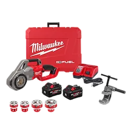 Milwaukee 2870-22 M18 FUEL Compact Pipe Threader ONE KEY with 1/2inch - 1 1/4inch Die Heads