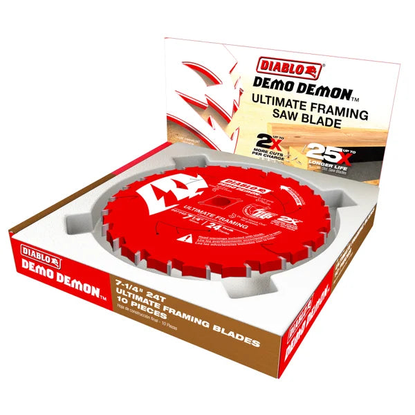 DIAD0724DA - 7-1/4  24T BULK DEMO DEMON