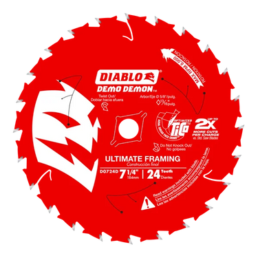 DIAD0724DA - 7-1/4  24T BULK DEMO DEMON