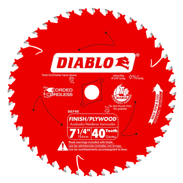 DIABLO D0740 7-1/4