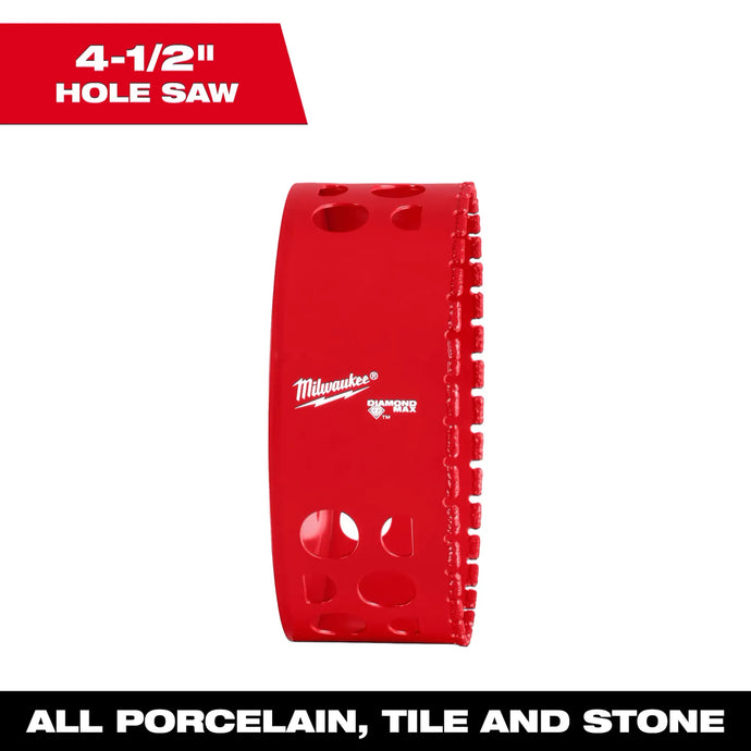 MILWAUKEE 49-56-56914-1/2" DIAMOND MAX HOLE SAW