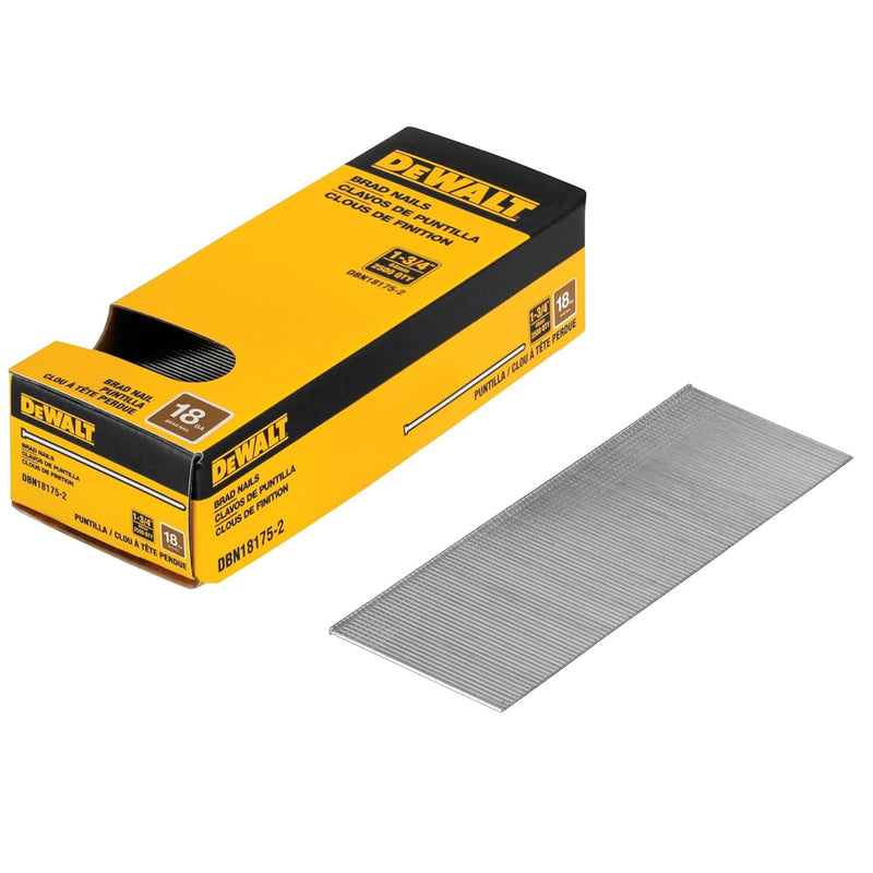 DeWalt DBN18175-2 18GA 1-3/4 IN BRAD NAIL 2.5K