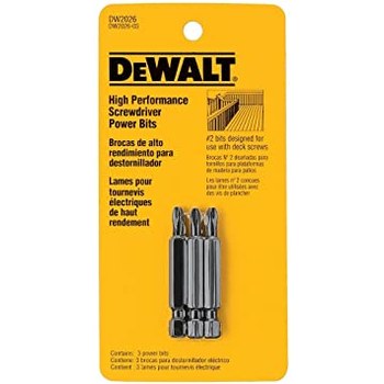 DeWalt DW2026 DECK BITS (3PK) POWER BIT