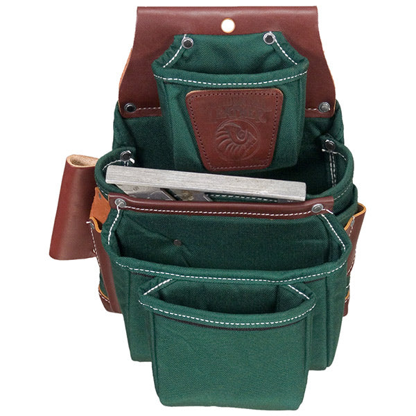 OCCIDENTAL LEATHER 8060LH OXYLIGHTS 3 POUCH FASTENER BAG - LEFT HANDED