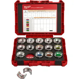 MILWAUKEE 49-16-KITC #8 AWG-600 MCM COPPR , U DIE KIT