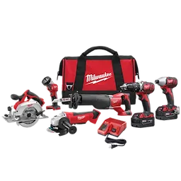 Milwaukee 2696-26 M18™ Cordless 6-Tool Combo Kit