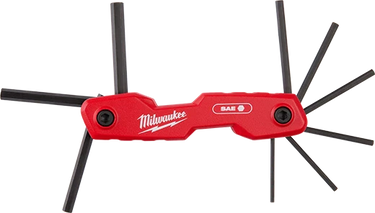 MILWAUKEE 48-22-2181 9PC FOLDING HEX KEY SET - SAE