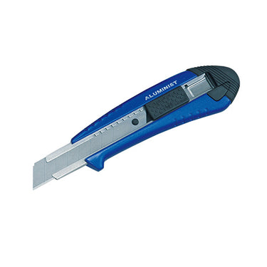 TAJIMA AC-500B HEAVY DUTY Aluminist Auto Lock, 18mm / 34" Knife with 3 Endura Blades, Blue
