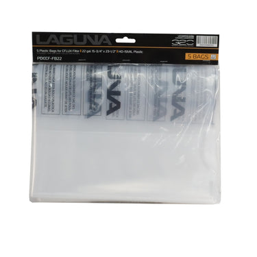 LAGUNA LAGPDCCF-FB22 5 PLASTIC BAGS FOR CFLUX FILTER