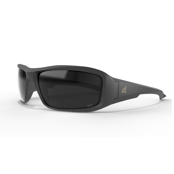 EDGE EYEWEAR TXB236 BRAZEAU - MATTE BLACK FRAME/POLARIZED SMOKE LENSES