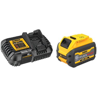 DEWALT FLEXVOLT BATTERY WITH CHARGER [DCB606C]