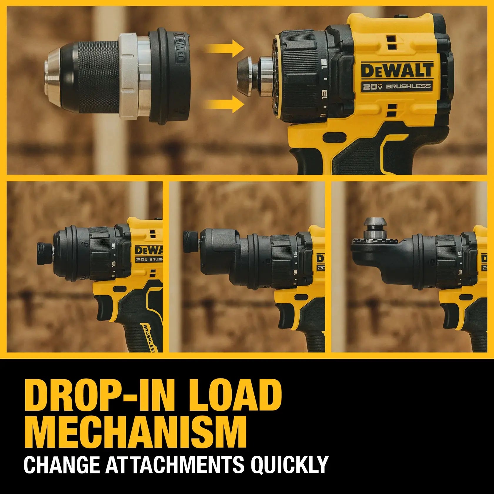 DeWalt DCD803B ATOMIC 20V MAX* MULTI-HEAD DRILL DRIVER (TOOL ONLY)