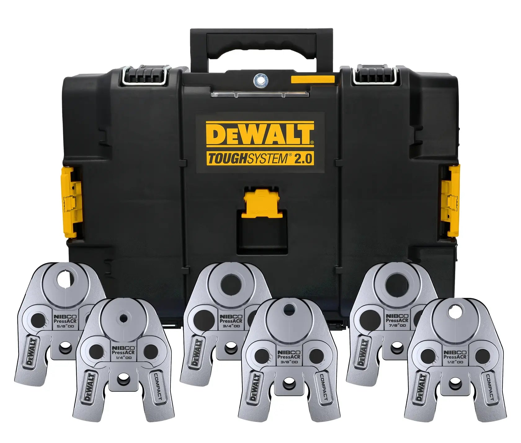 DeWalt DCE214K Compact 1/4in. - 7/8in. PressACR Jaw Kit