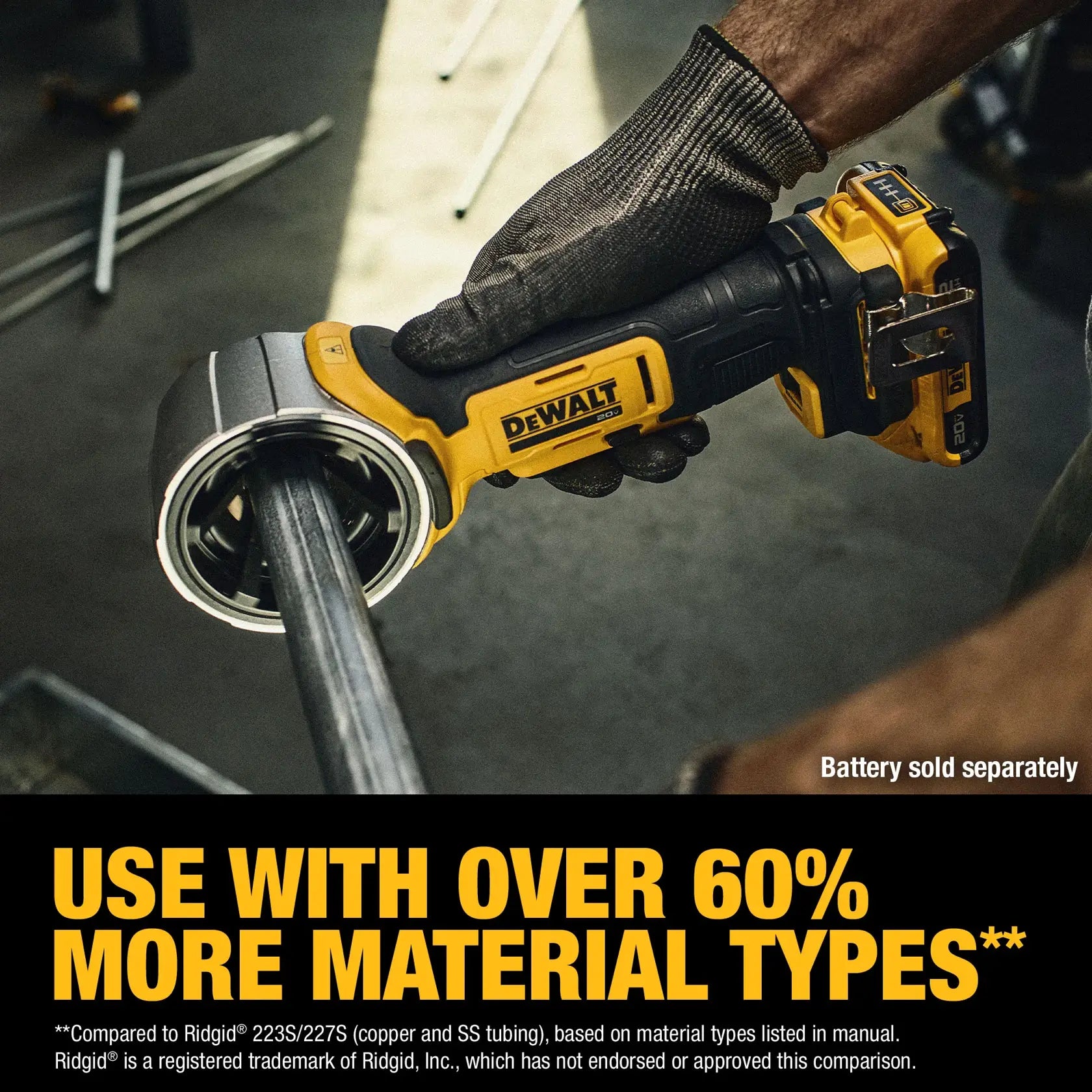 DeWalt DCE710B 20V MAX* Pipe Deburring Tool (Tool Only)
