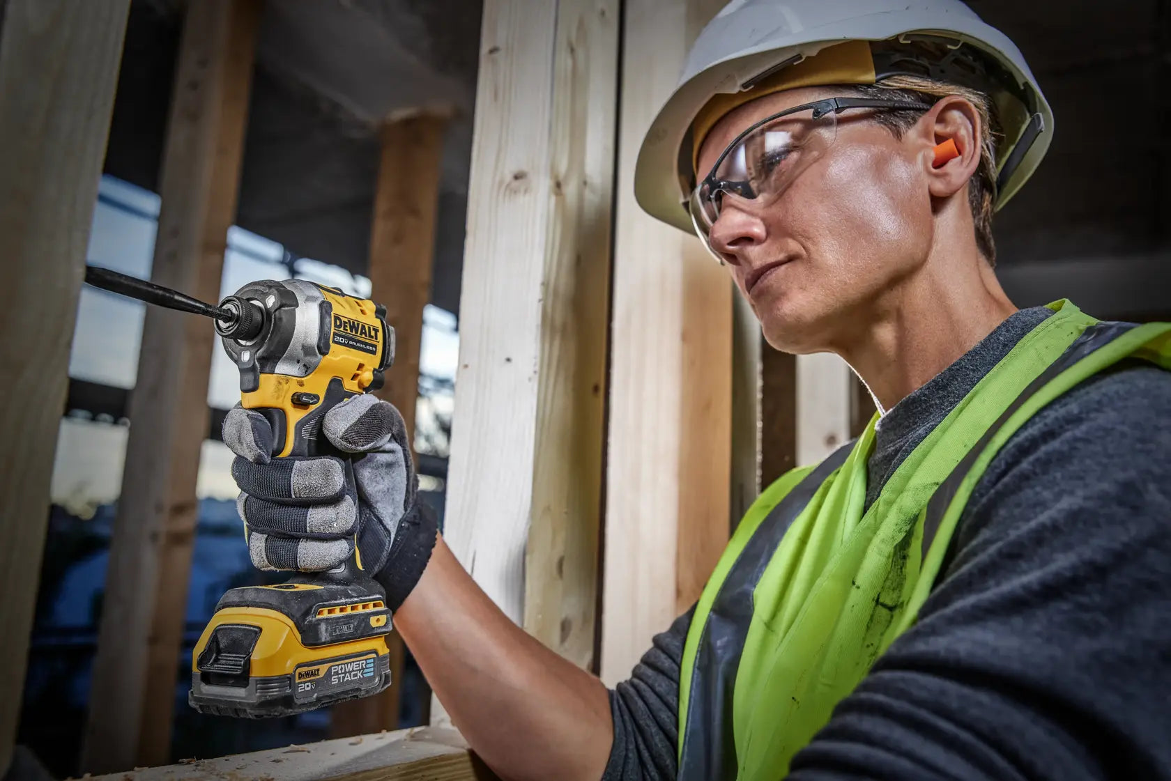 DeWalt DCF850E1 DEWALT 20V ATOMIC IMPACT DRIVER KIT