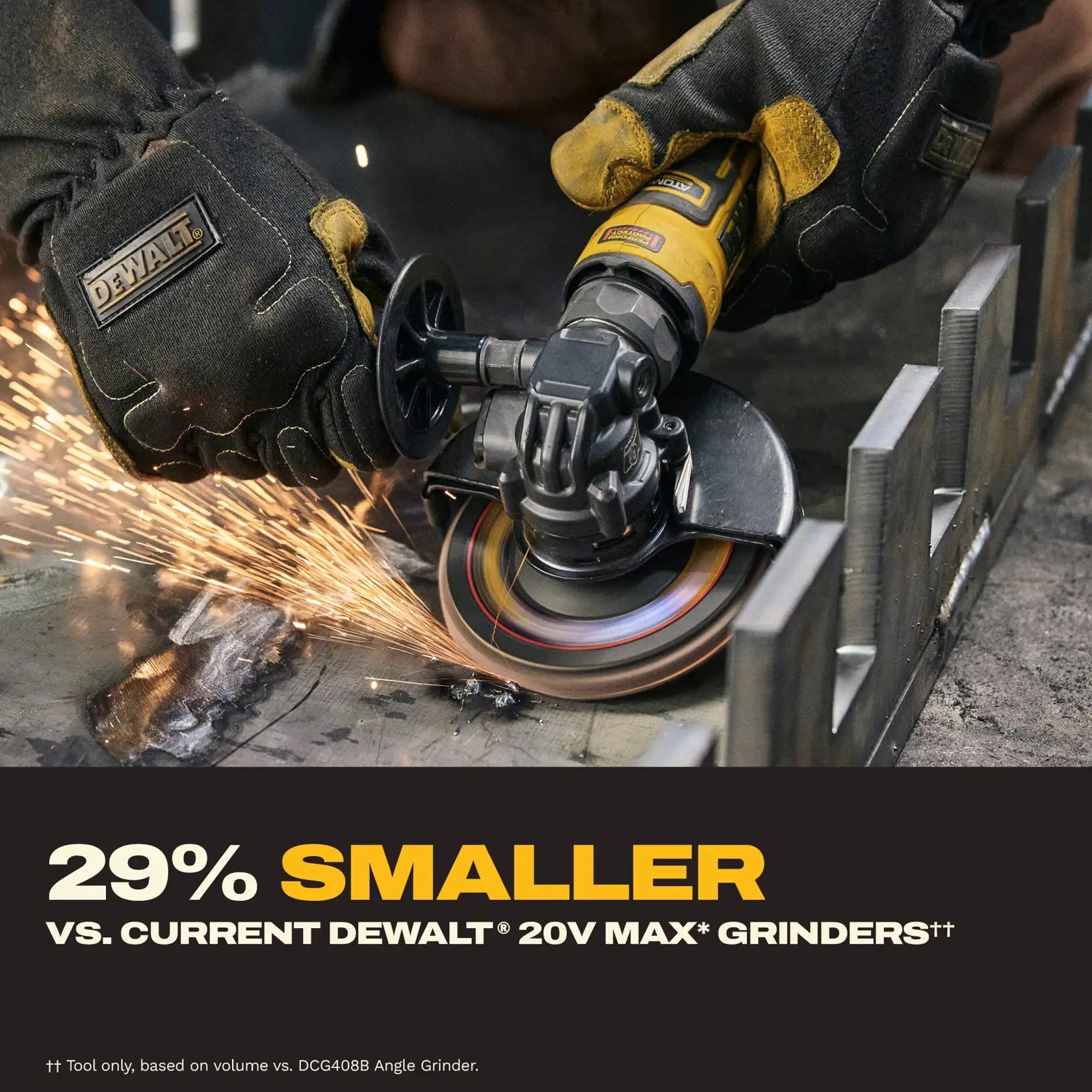 DeWalt DCG400B 20V ATOMIC 4IN ANGLE GRINDER - BARE