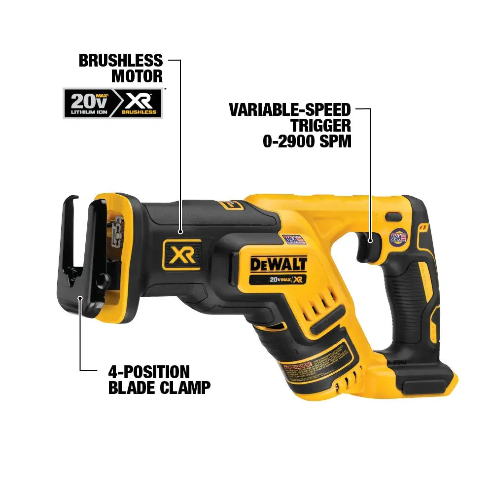 DeWalt DCK695P2 20V MAX XR LI-ION 6 TOOL COMBO KIT