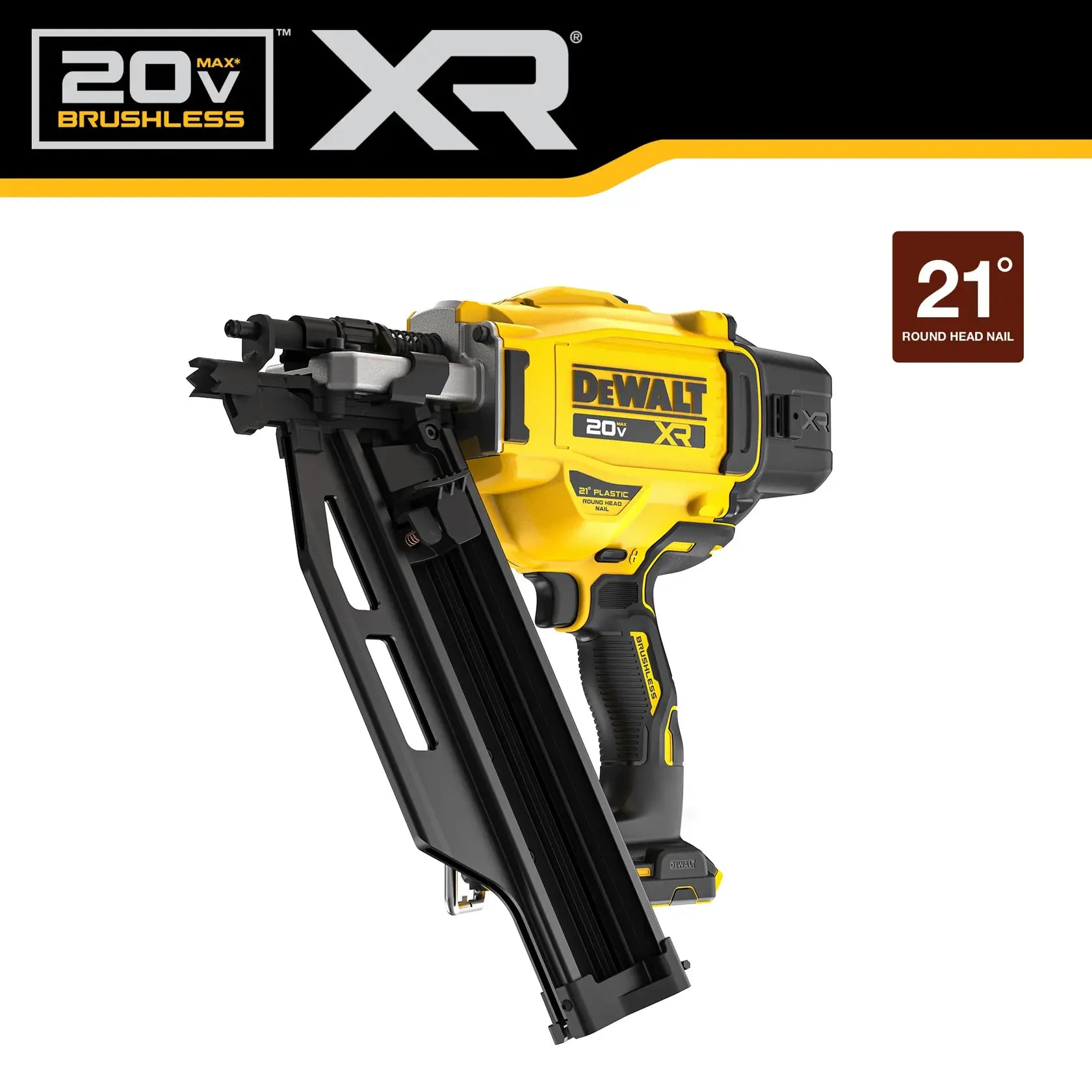 DeWalt DCN920B 20V 21DEG FRAMING NAILER BARE