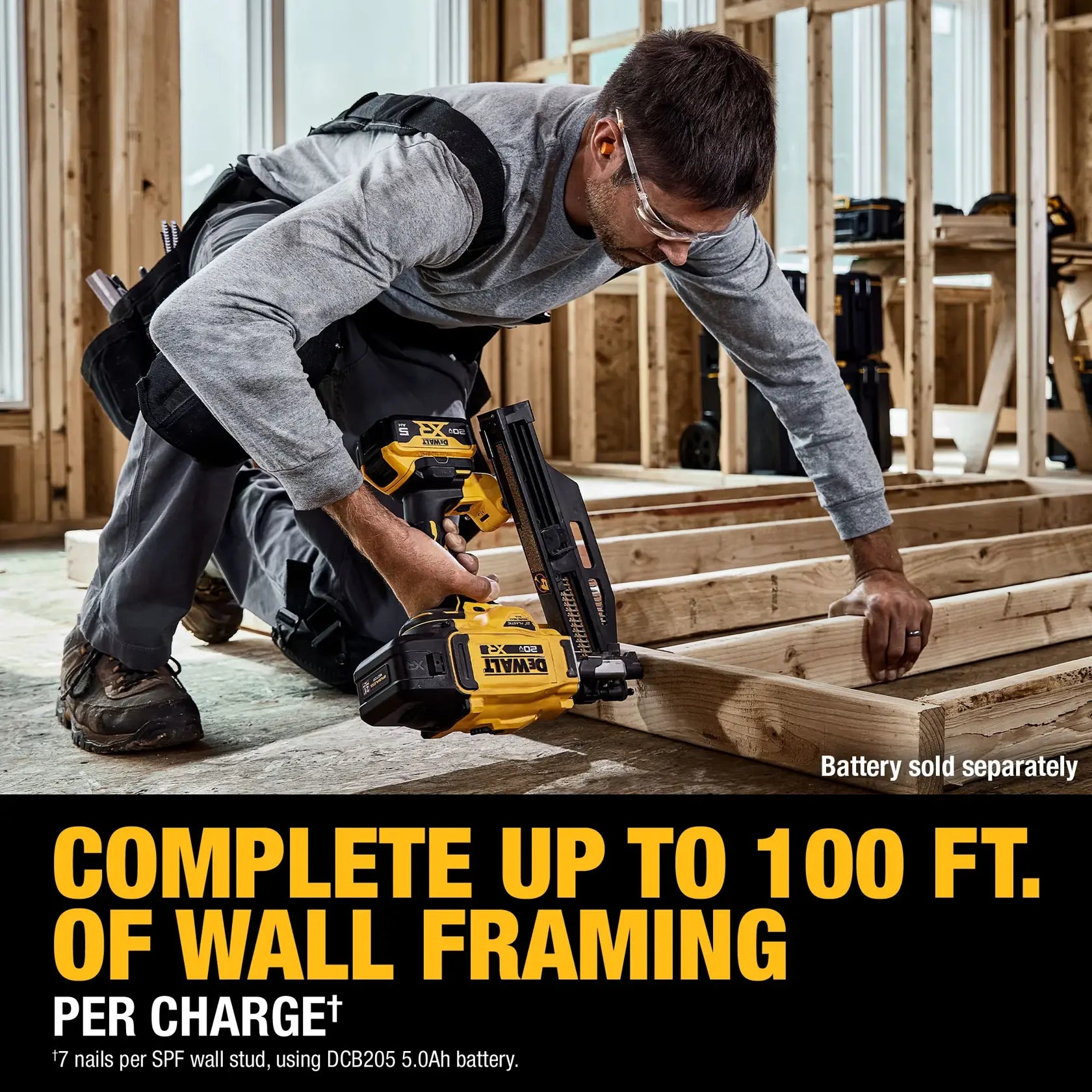 DeWalt DCN920B 20V 21DEG FRAMING NAILER BARE