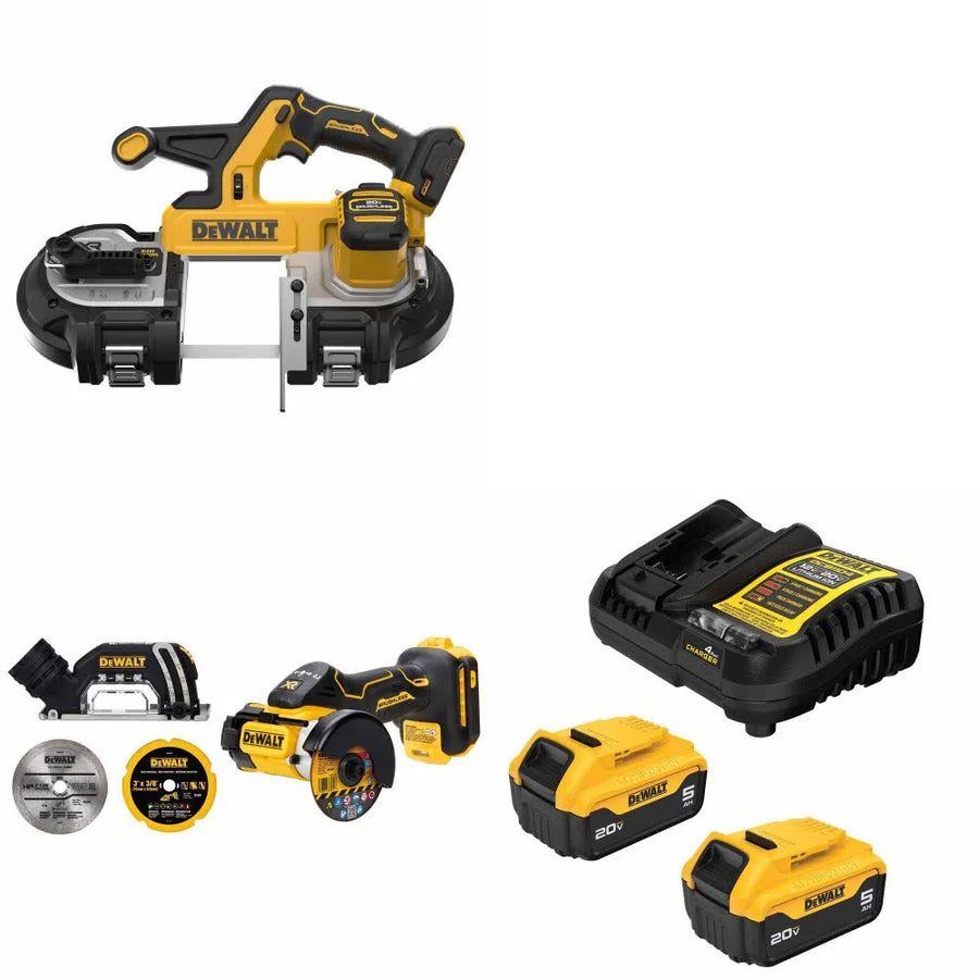 DeWalt DCS378B 20V 3-3/8IN BAND SAW (TOOL ONLY)