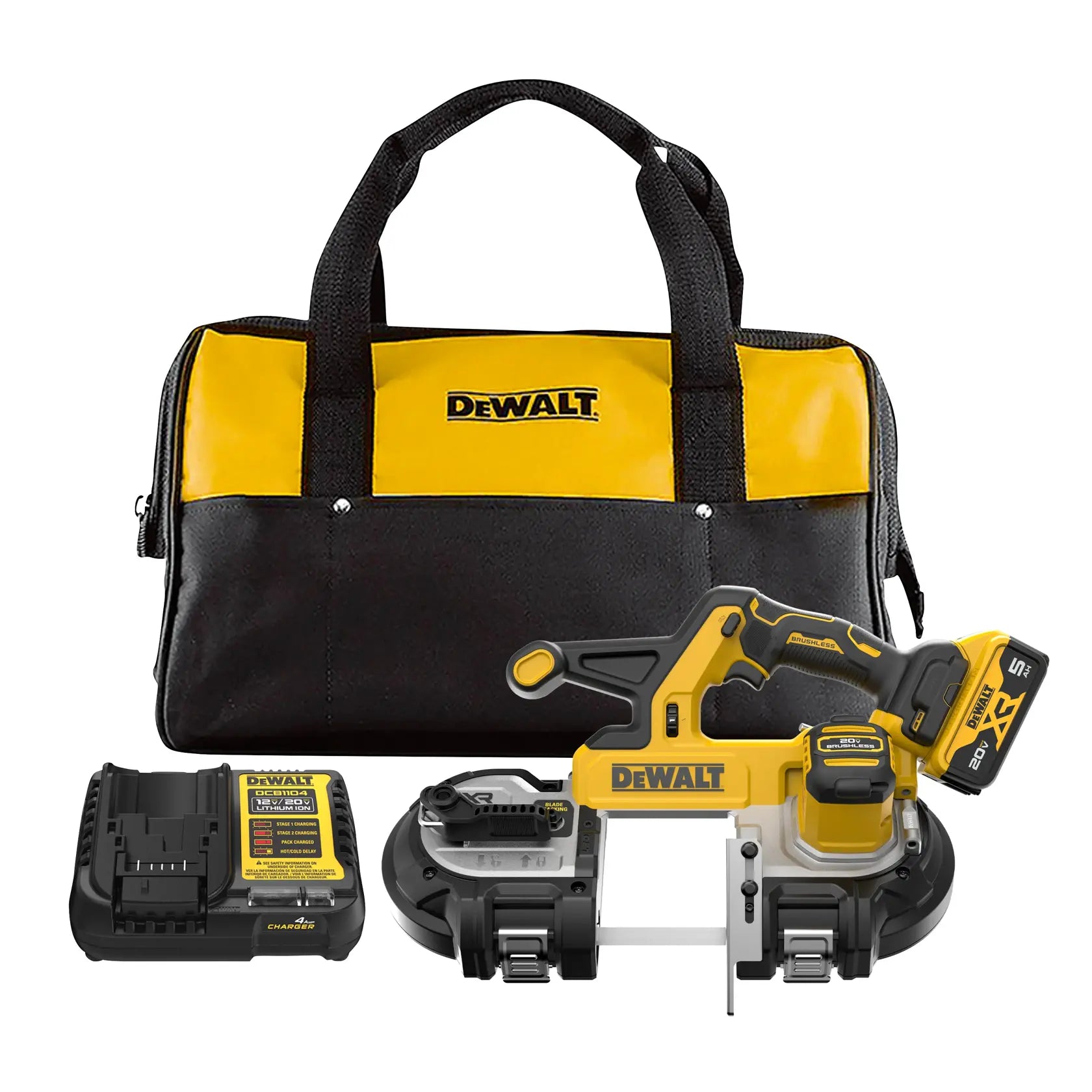 DeWalt DCS378P1 20V 3-3/8IN BAND SAW KIT