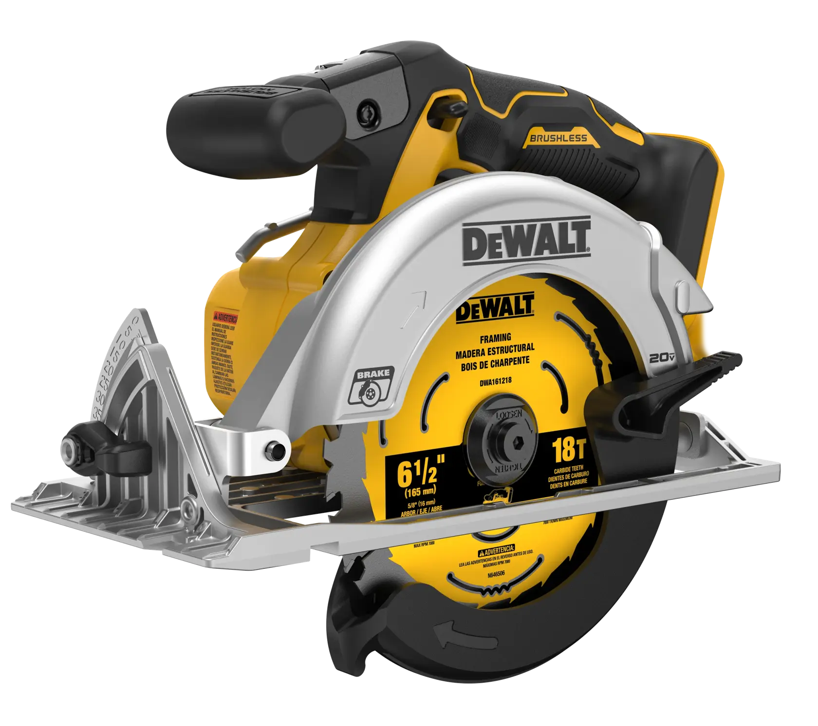 DeWalt DCS565B 20V MAX BRUSHLESS 6-1/2IN CIRCULAR SAW