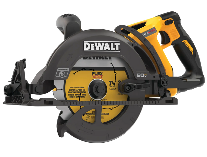 DeWalt DCS577B 60V 7-1/4IN WORM DRIVE STYLE SAW BARE