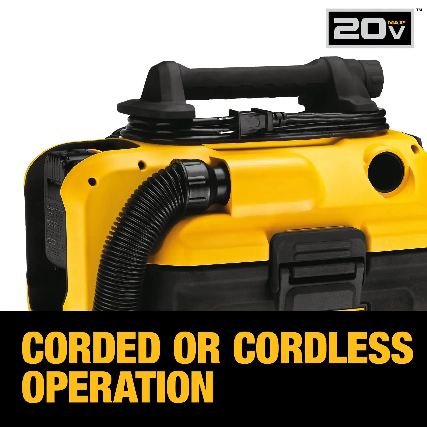 DeWalt DCV581H 20V MAX AC/DC WET/DRY VAC