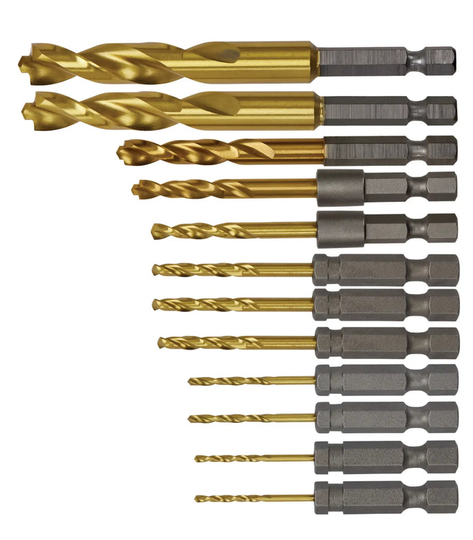 DeWalt DD5152 12PC TITANIUM IR DRILL BIT SET