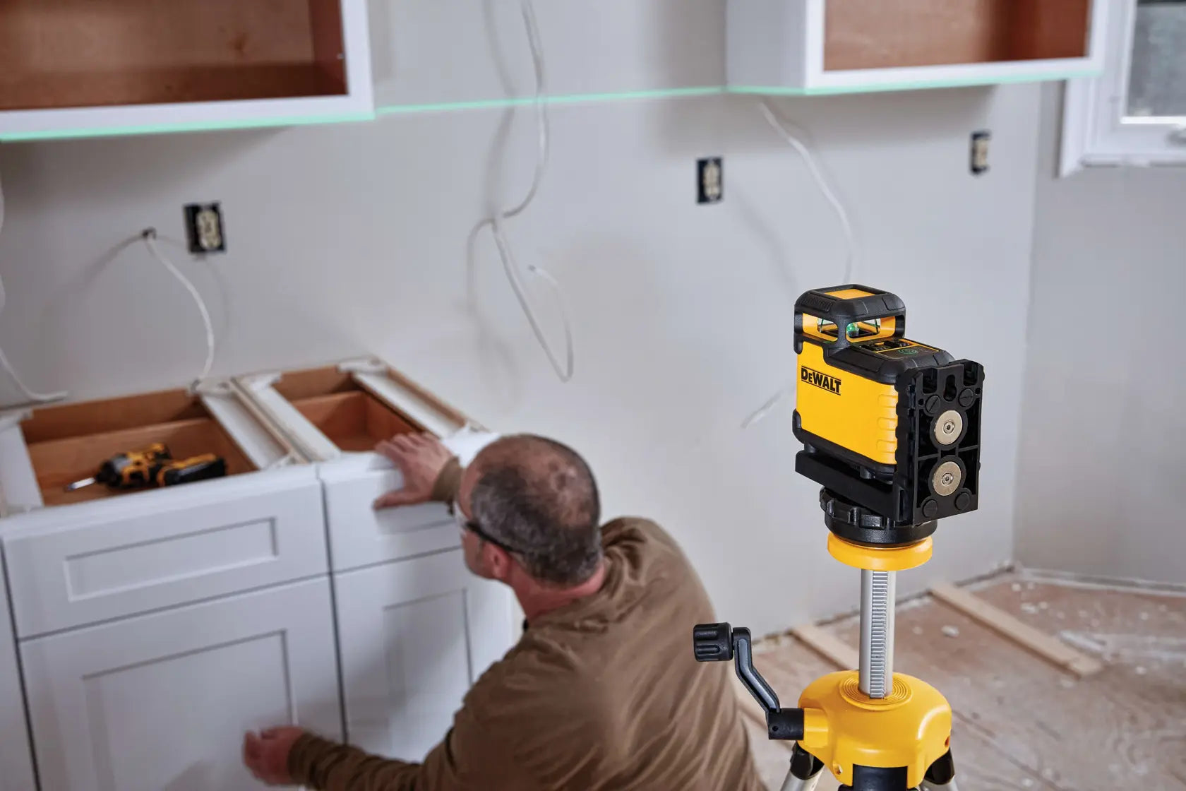 DeWalt DW03601CG DEWALT NG GREEN 360 + CROSS LINE LASER