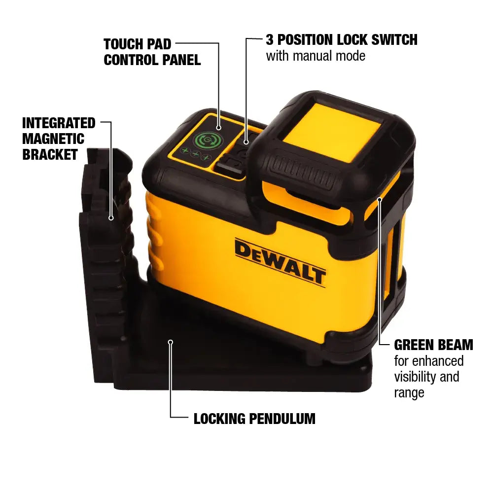 DeWalt DW03601CG DEWALT NG GREEN 360 + CROSS LINE LASER