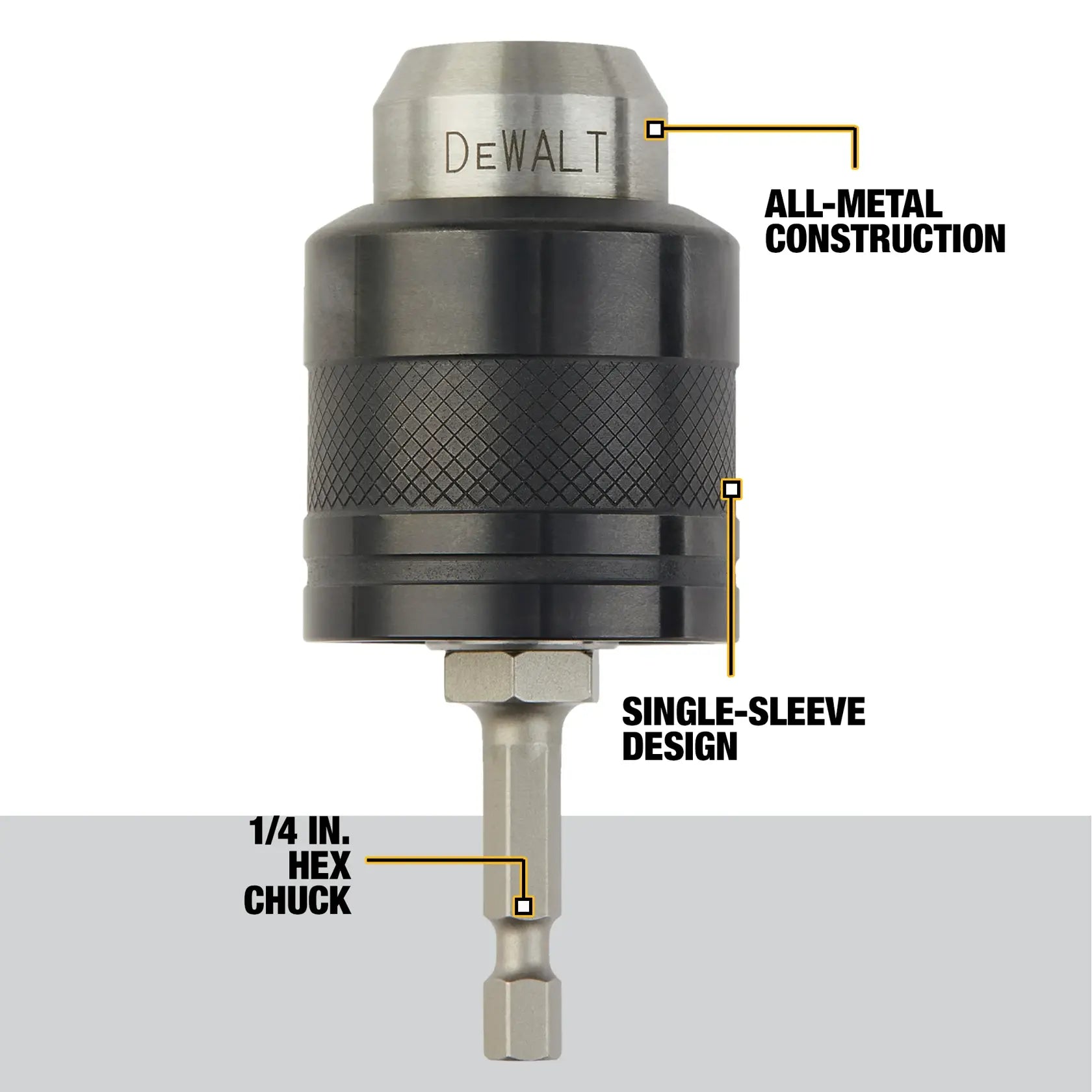 DeWalt DW0521 3/8IN KEYLESS IMPACT CHUCK