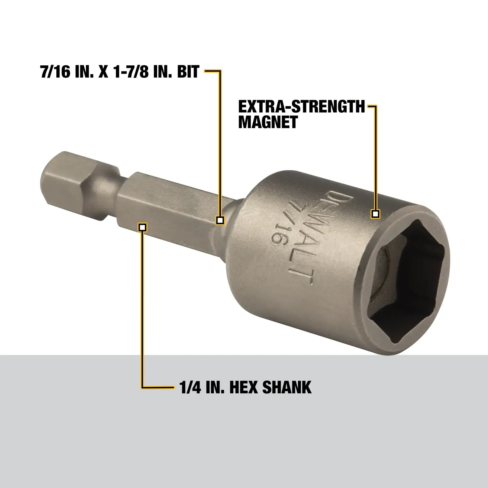 DeWalt DW2227 7/16  1-7/8 NUTSETTER