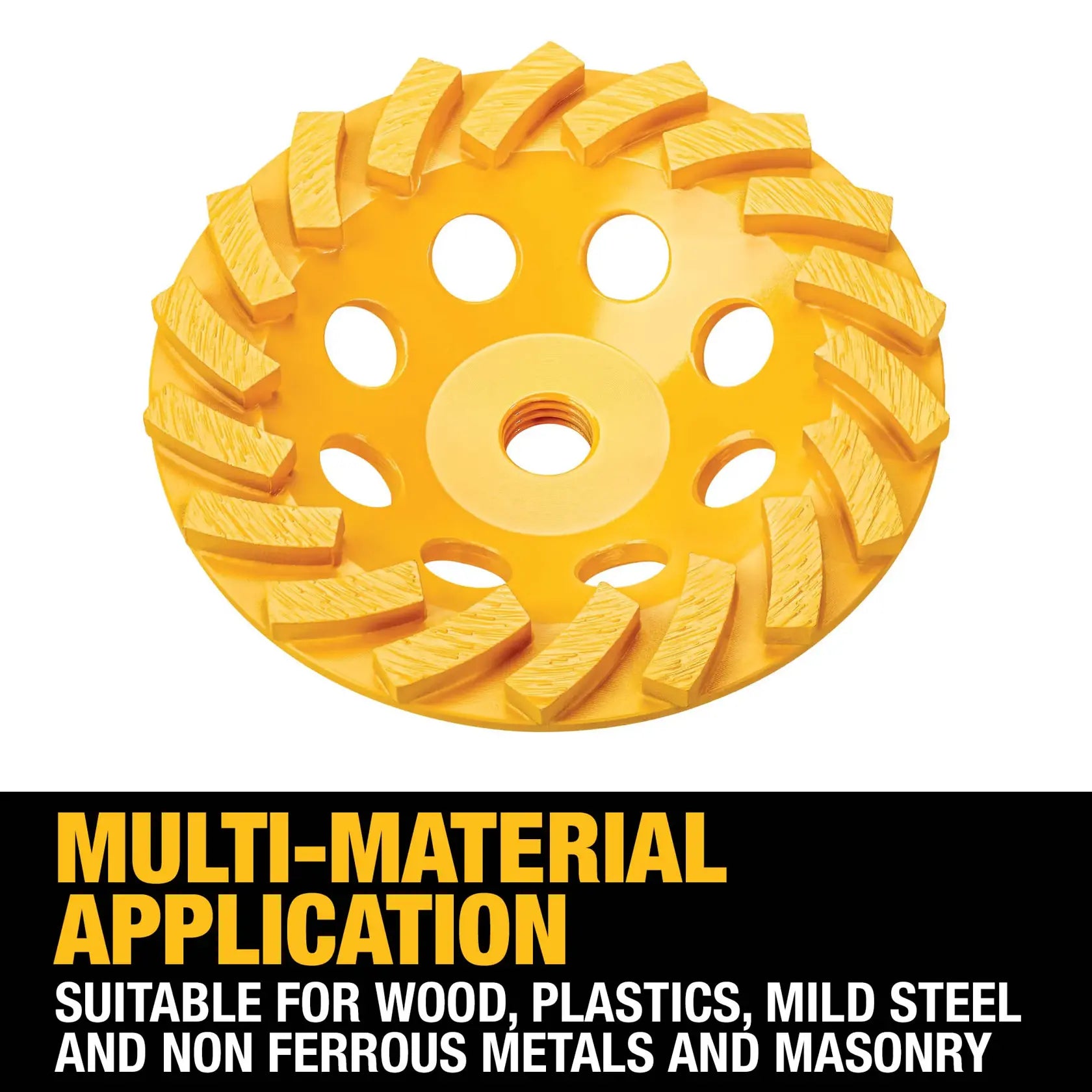 DeWalt DW4772T 4IN XP TURBO DIAMOND CUP WHEEL