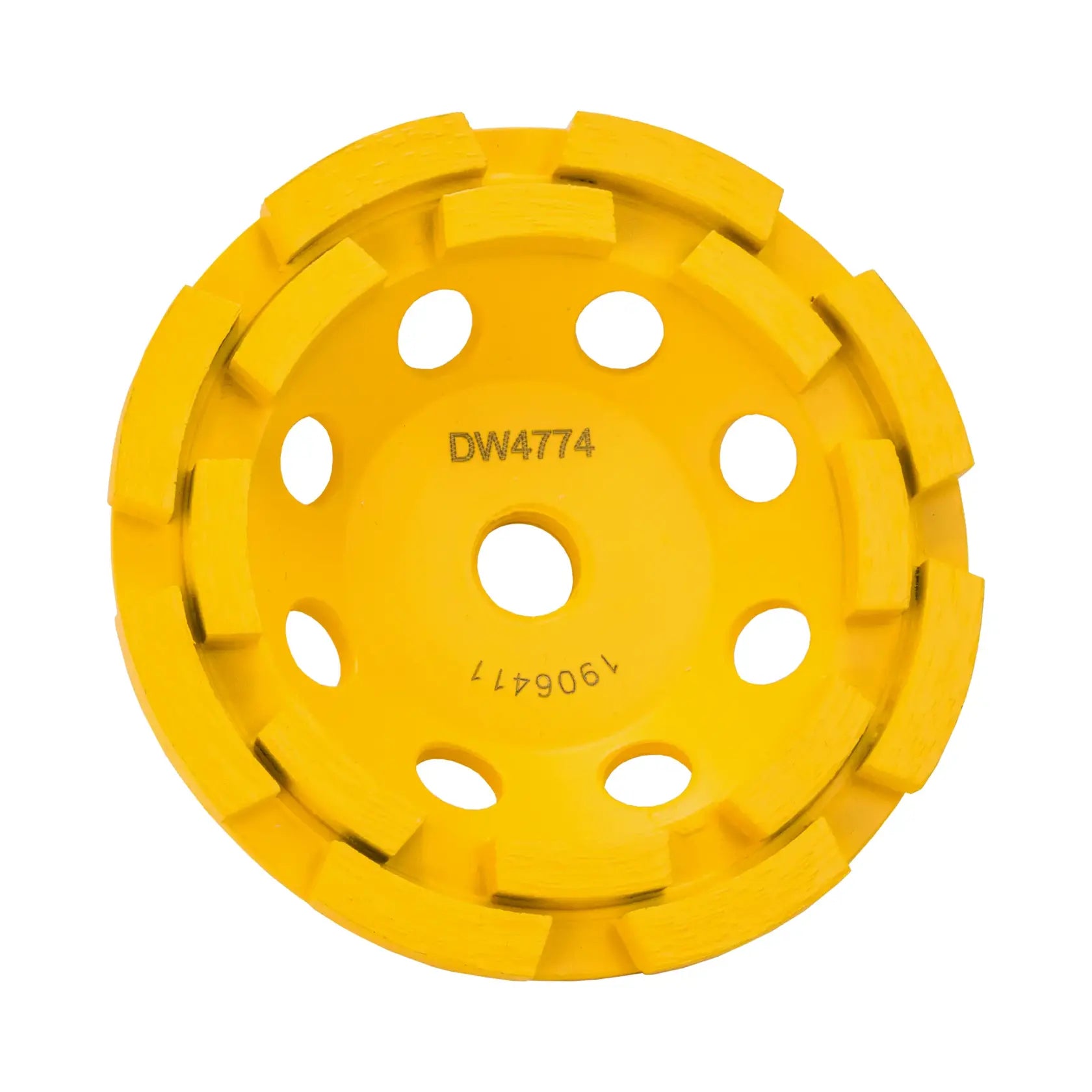 DeWalt DW4774 4-1/2IN DOUBLE ROW DIAMOND CUP WHEEL
