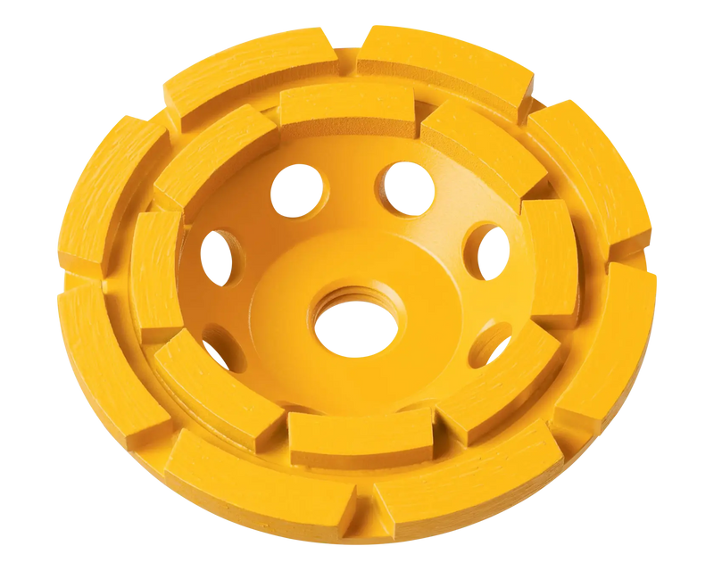 DeWalt DW4777 5 XP DOUBLE ROW DIAMOND CUP WHEEL