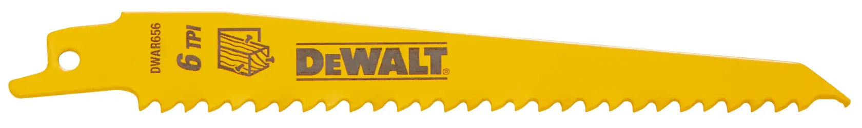 DeWalt DW4802N25 6 6TPI TAPER BK BLADE-25N