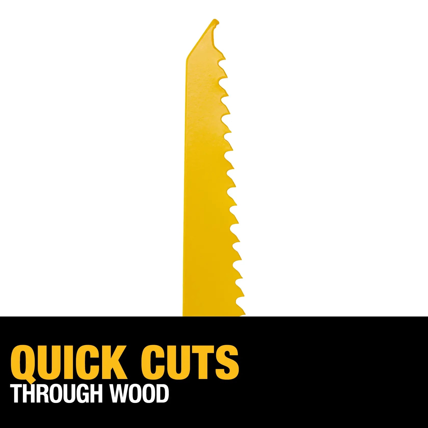 DeWalt DW4802N25 6 6TPI TAPER BK BLADE-25N