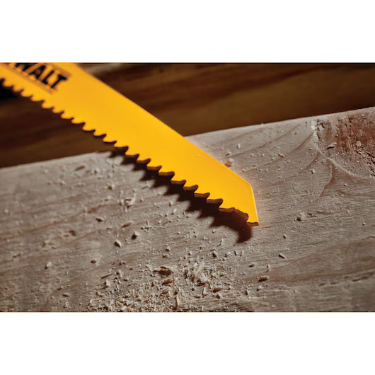 DeWalt DW4802 6IN 6TPI TAPER BK BLD-5PK