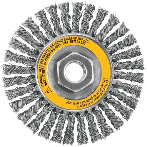 DeWalt DW49250 5X5/8-11 XP .020 CARBON STRINGR WIRE WHL