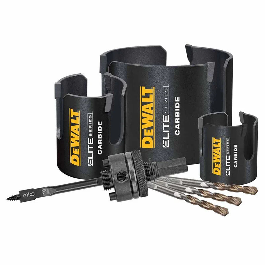 DeWalt DAH47MMSET 7PC MM CARBIDE HOLESAW SET