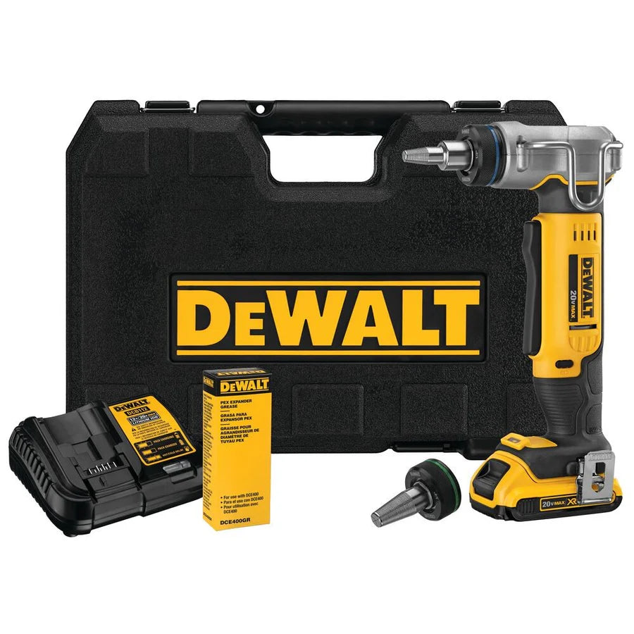 DeWalt DCE400D1 PEX EXPANSION TOOL KIT (1/2IN & 3/4IN)