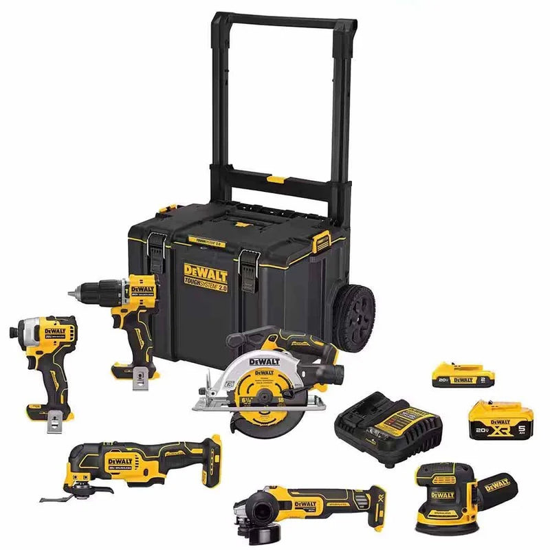 DeWalt DCKTS681D1P1 SHELL 20V MAX TOUGHSYSTEM 6-TOOL COMBO