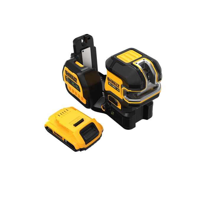 DEWALT DCLE34520G 20V MAX* 5 SPOT GREEN LINE LASER KIT