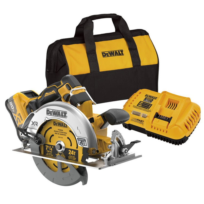 DEWALT DCS590WW1 20V MAX XR 7-1/4" CIRCULAR SAW 8.0AH KIT