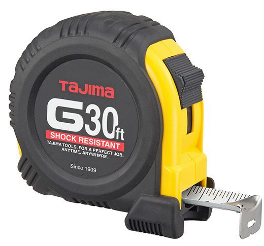 G-Series, G-30BW standard scale 30 ft. x 1 inch steel blade