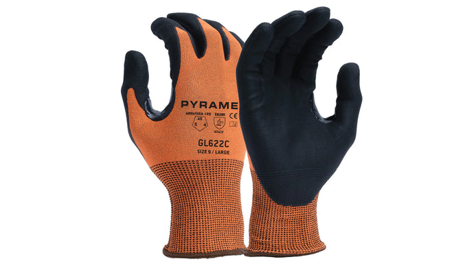 Pyramex GL622C- XL Micro-Foam Nitrile A6 Cut