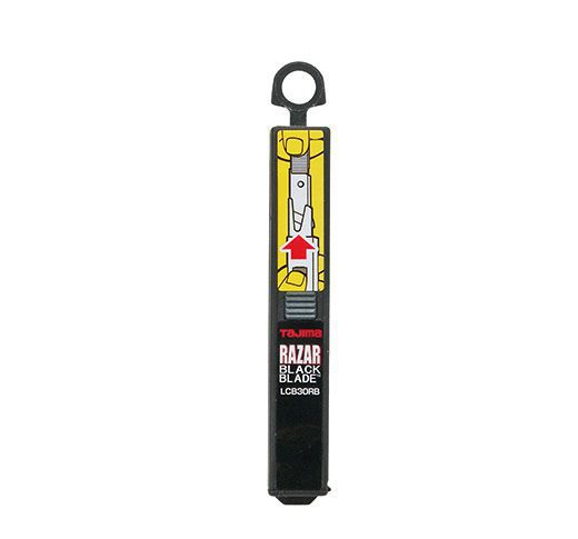 TAJIMA LCB-30RB RAZOR BLACK BLADE 13 POINT 10-blade  SAFETY DISPENSER